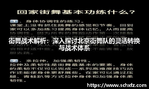 街舞战术解析：深入探讨北京街舞队的灵活转换与战术体系