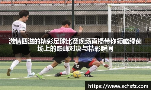 激情四溢的精彩足球比赛现场直播带你领略绿茵场上的巅峰对决与精彩瞬间